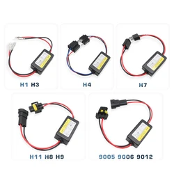 1pcs H1 H3 H7 H11 9005 9006 Car Load Resistor Error Canceller LED Decoder Canbus Free Wiring Canceller Decoder Light