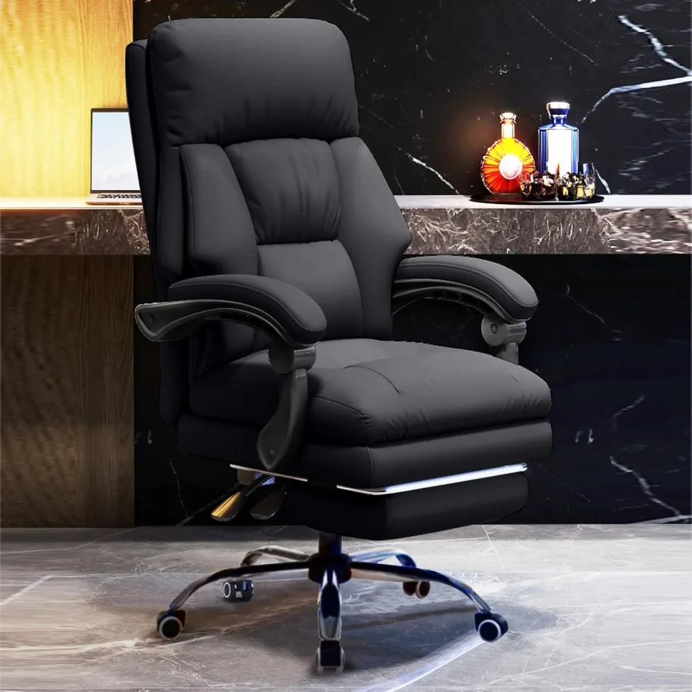 

Office Chair with Leg Rest Executive Desk Chairs with Wheels High Back Computer Gaming Chairs