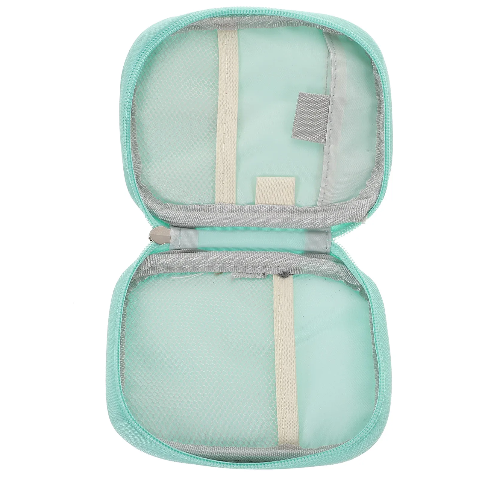 

Portable Organizer Medicine Pouch Exquisite Zip Design Multi-Purpose Emergency Medical Supplies Travel Medicine Storage Bag