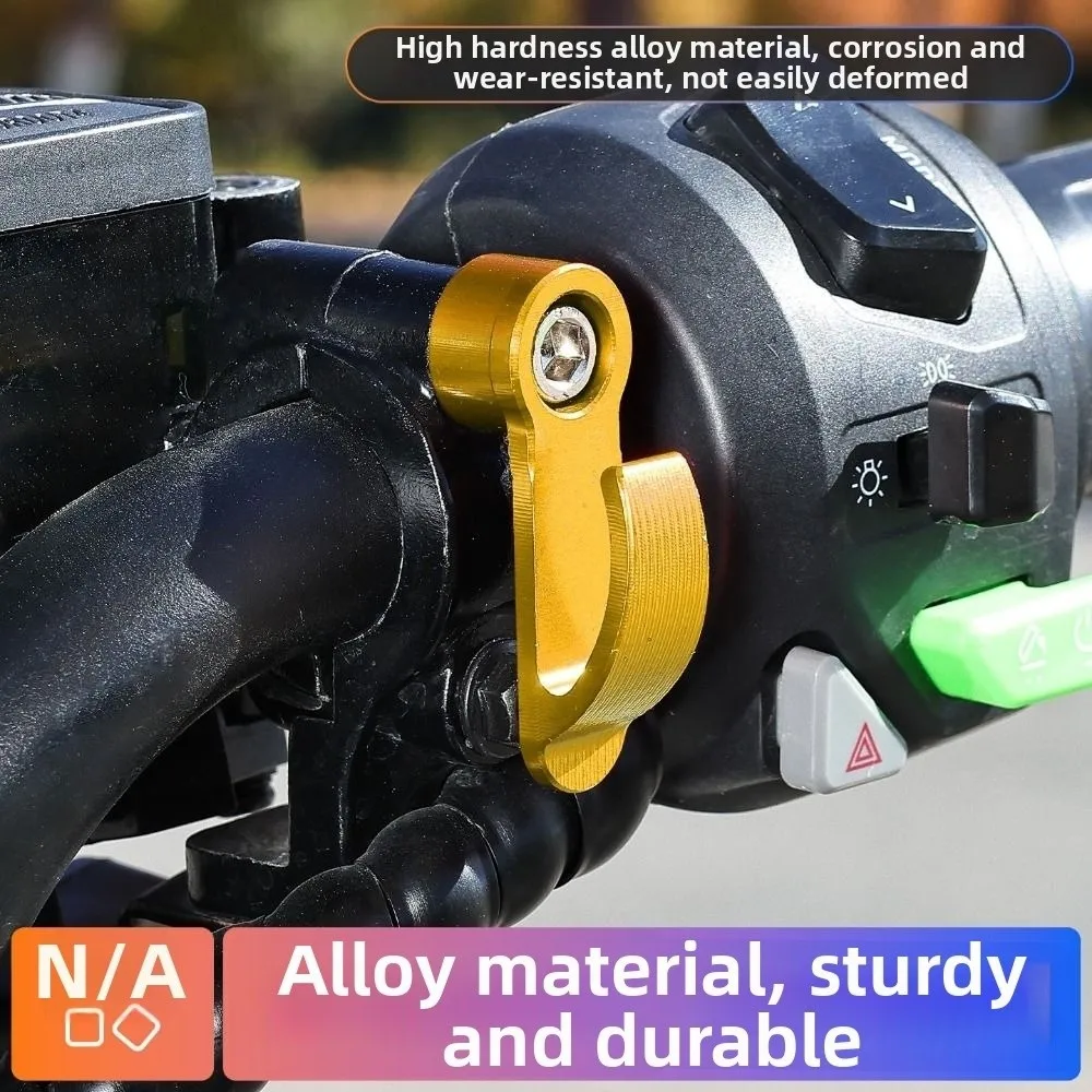 Modified with Pump Pedal Electric Vehicle Hook Aluminum Universal Modified Motorcycle Helmet Hook Scooter Side Storage Hook