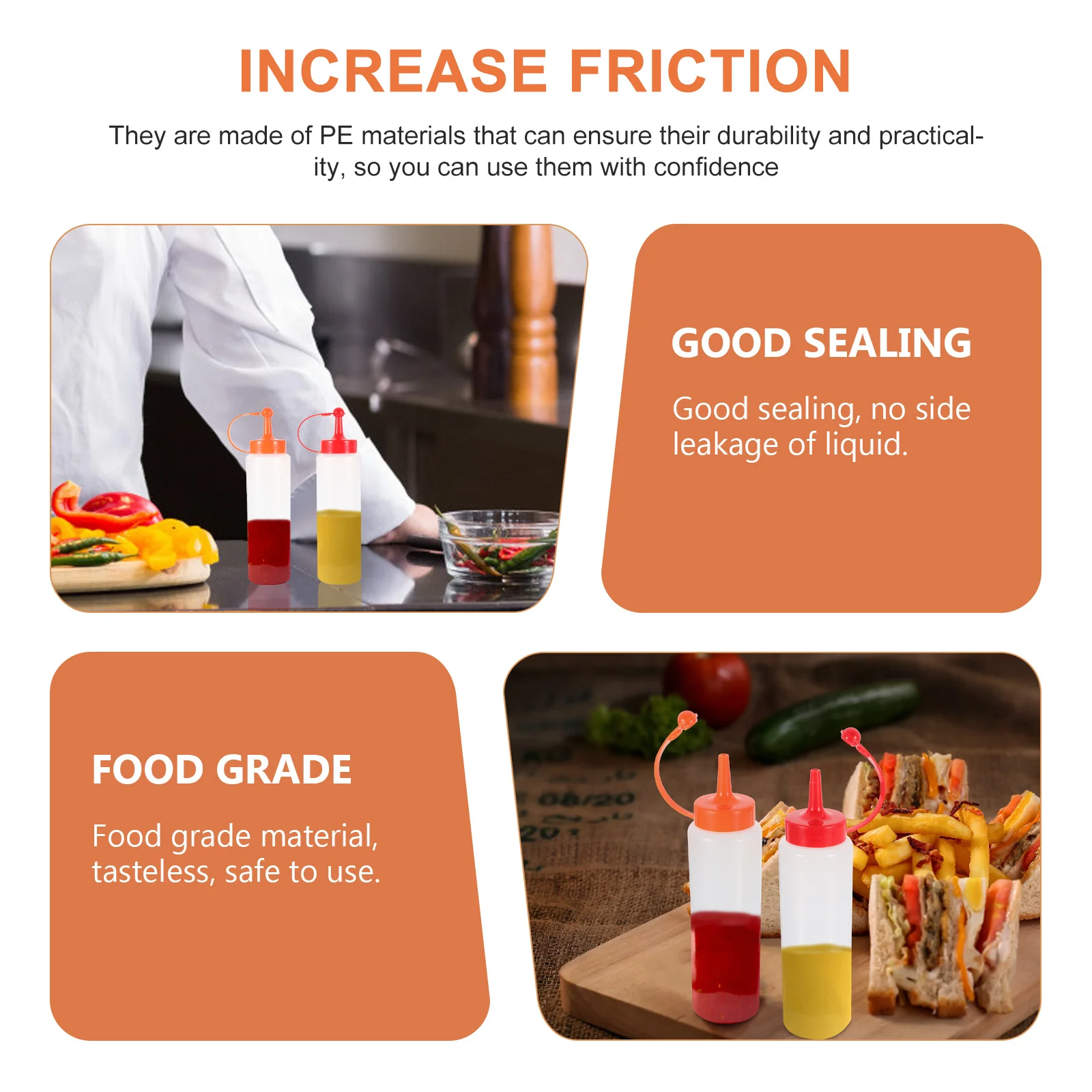 2Pcs Squeeze Condim… - image