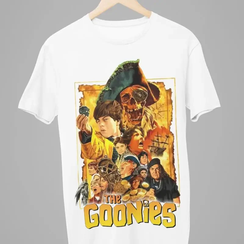 Camiseta con póster de la película Los Goonies