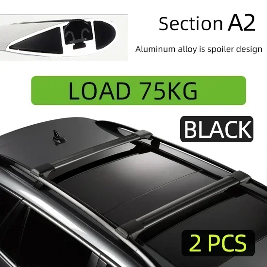 SHITURUI 2Pcs Roof bars For RENAULT KOLEOS II 2008-2016 (HC_)  Aluminum Alloy Side Bars Cross Rails Roof Rack Luggage