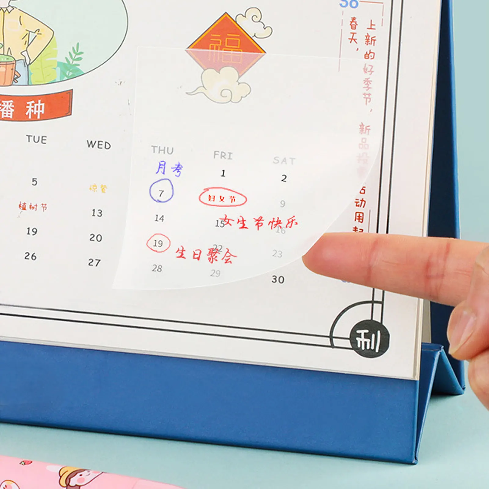 Clear Sticky Notes 50 Vellen Waterdichte Esthetische Notes Sticker Zelfklevende Transparante Memo Note Pads School Kantoorbenodigdheden