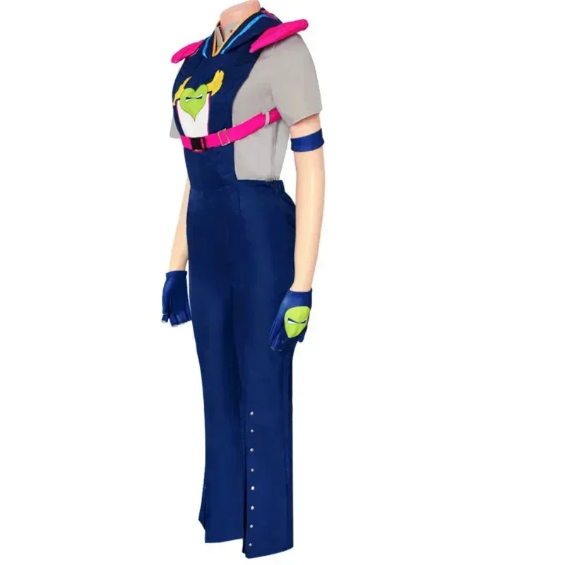 

XT8Anime 's Bizarre Adventure 9 The JOJO Lands Jodio Joestar Cosplay Costume Josef Wig Jumpsuits Rompers Man Woman Part@XT6！