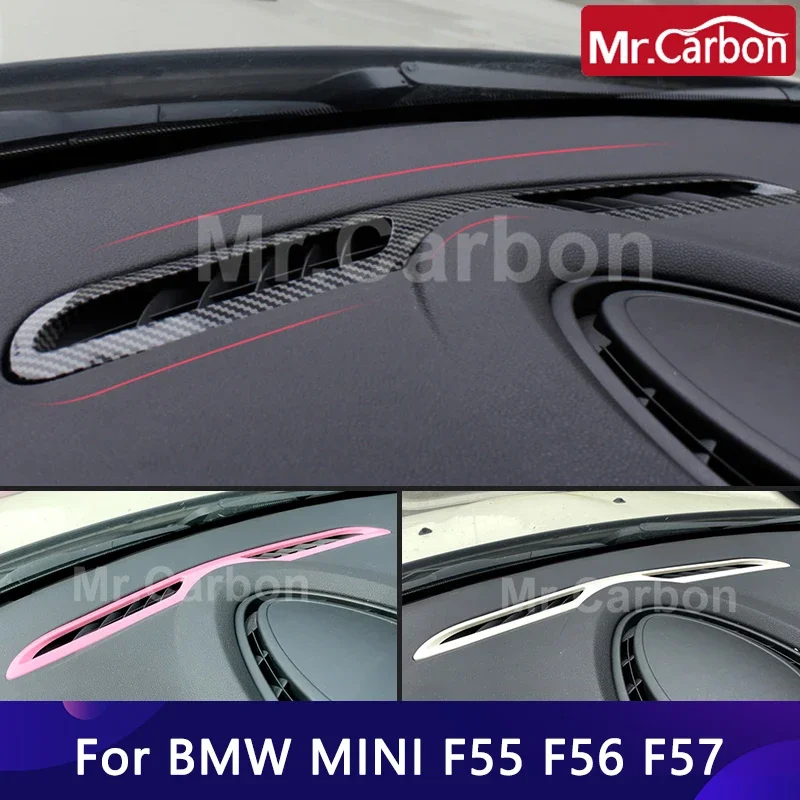 Car Dashboard Air Outlet Decorative Strip For  M 1 Coope r F 55 F 56 F 57 Interior Modification Accessories Stickers