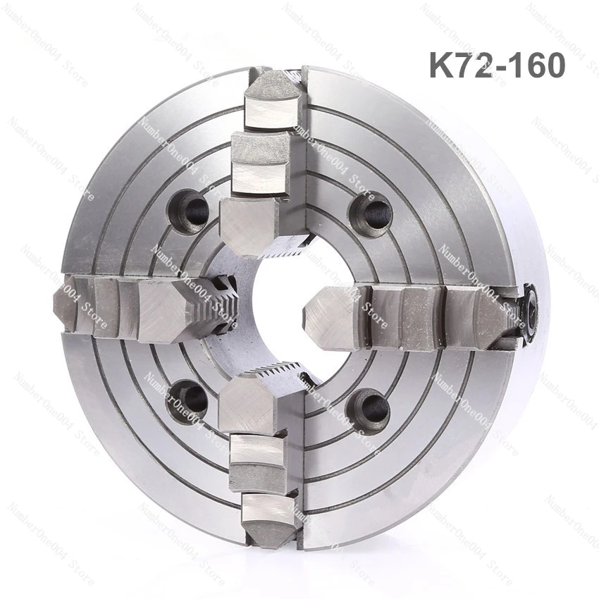 K72-160 4 jaw chuck/160MM manual lathe chuck/4-Jaw Independent Chuck