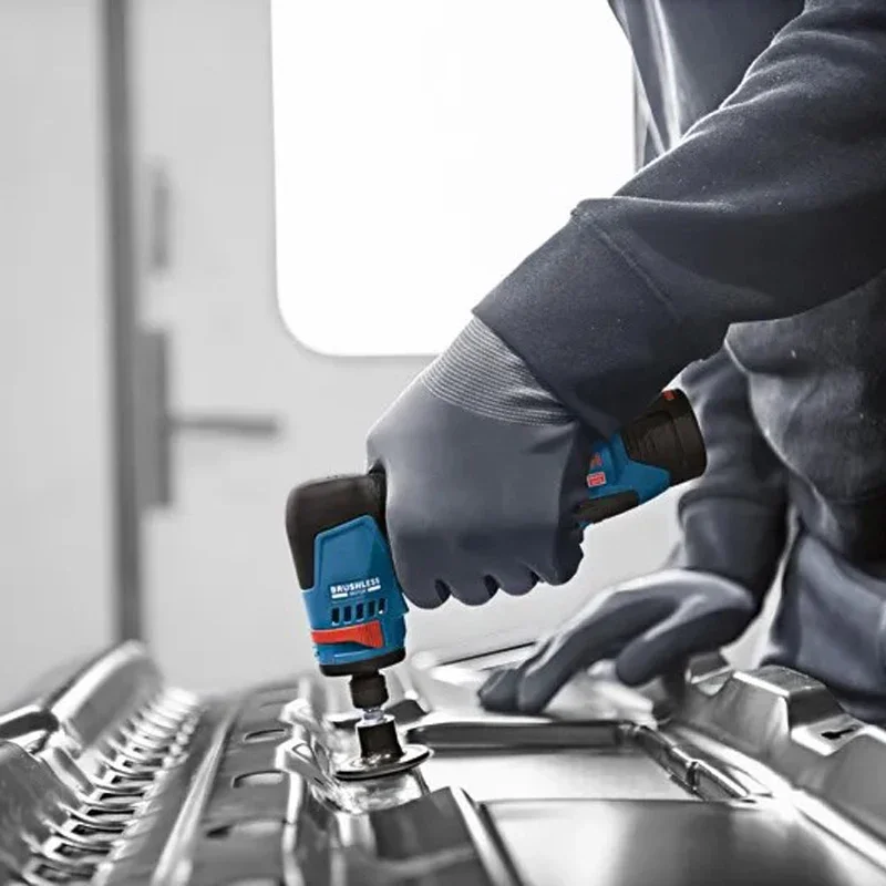 Bosch GWG 12V-50 S 12V Brushless Rotary Grinder 50mm Cordless Polisher Mini Right Angle Sander view 5