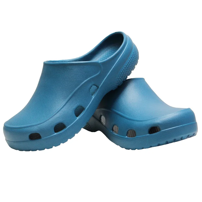 Hot Sale Clinic Surgery Shoes Light Weight Dental Clinic Clogs Anti Slip Nurse Slippers Cheap Back Strap Medical Clogs 5X03-08