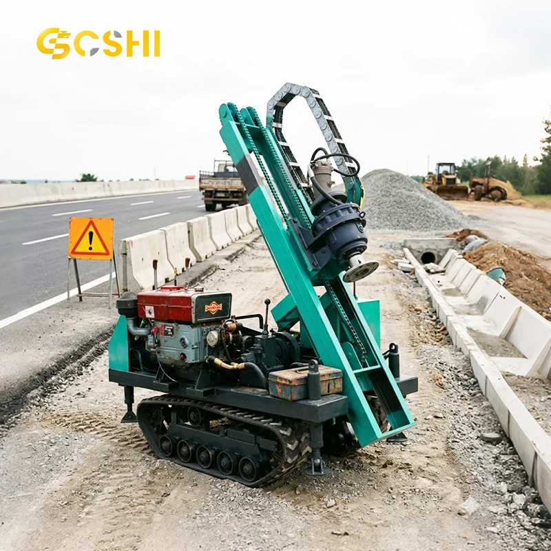 Small Hydraulic Tracked Multifunctional Down the Hole Drilling Rig DTH Drilling Rig Rotary Drilling Rig Machine