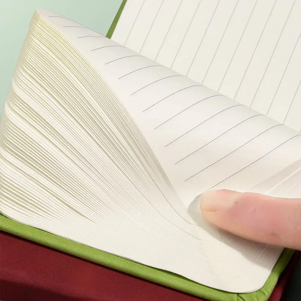 Semplice Memo Diario Planner A7 Mini Notebook Diario Notebook Agenda Organizzatore Tasca Blocco note Ispessimento Libro di parole Forniture per ufficio