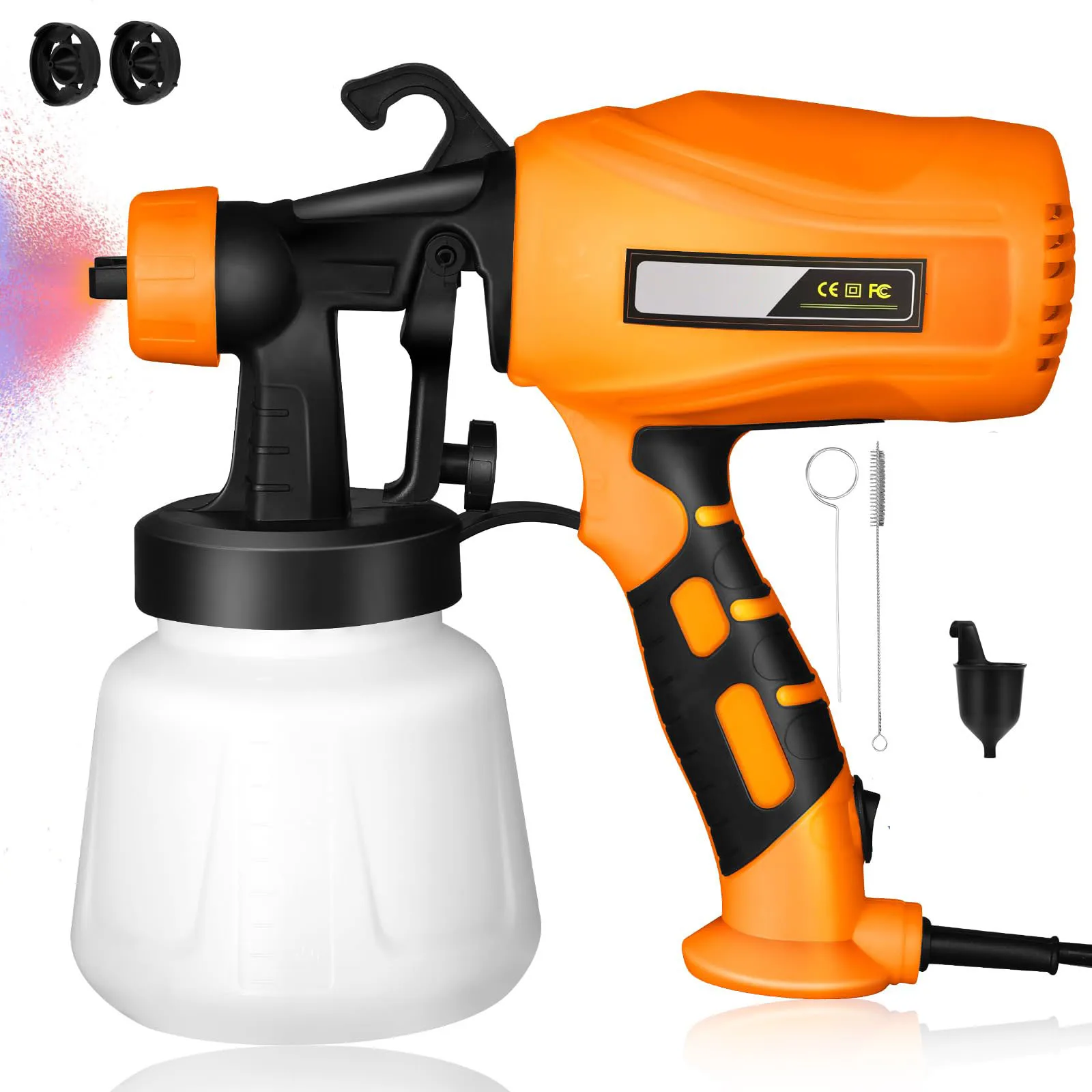

Hot Sale Spraying 900ml Cordless Portable Electric High Pressure Spray Paint G un