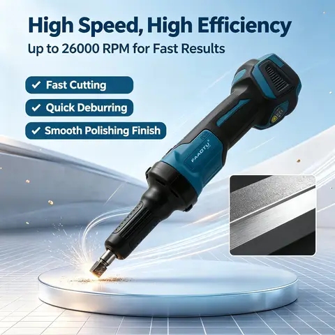 FAAOTU Brushless Die Grinder Cordless Angle Grinder Polishing  Rotary Electric Engraving Tool Handheld Grinding Machine