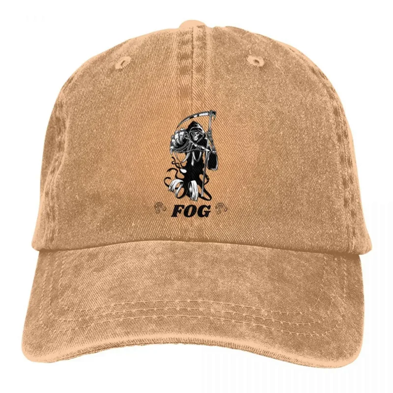 

Pure Color Dad Hats FOG Devil Skeleton Women's Hat Sun Visor Baseball Caps Forward Observations Group Peaked Cap