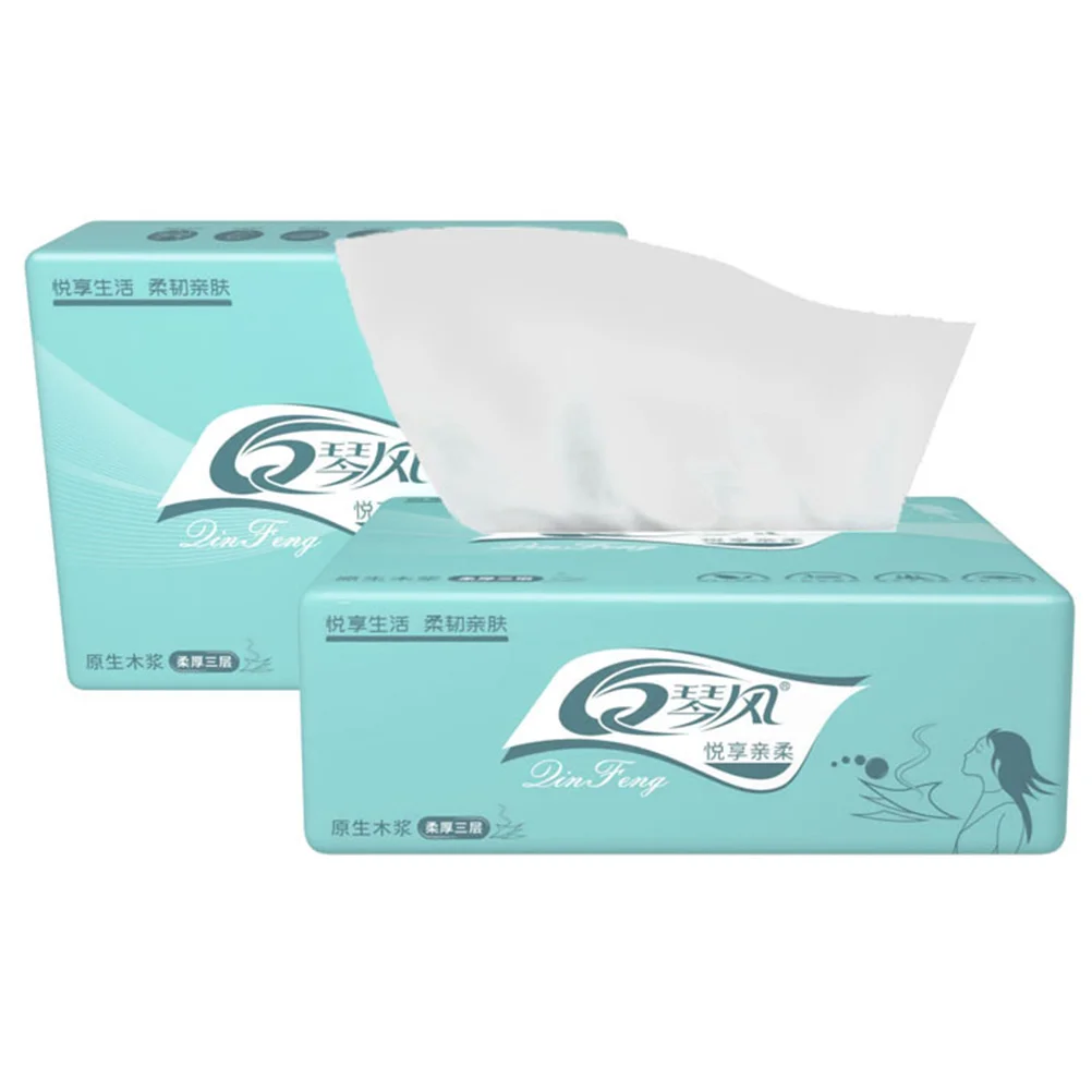 8 Pcs Paper Towels Facial Tissue Pumping Extraction Household Hand Tissues Toilet Bulk