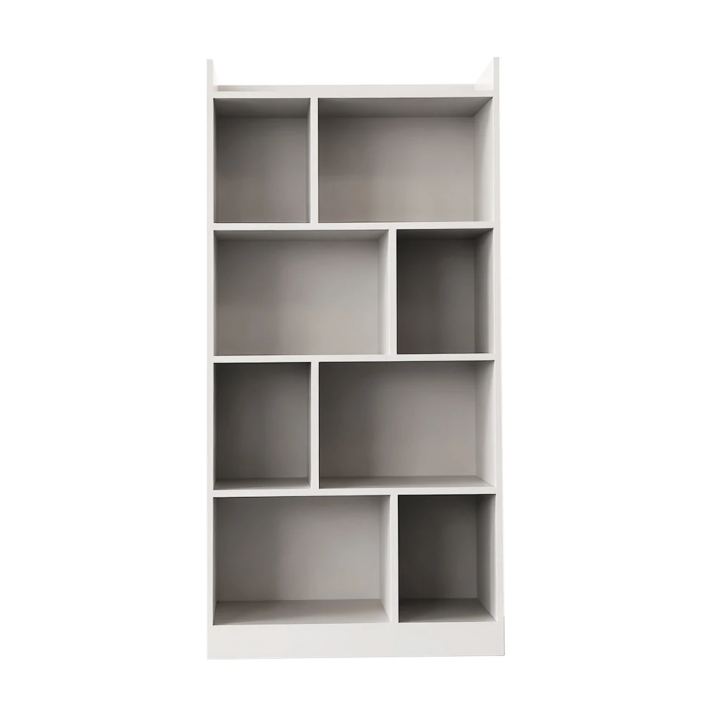 Estantería infantil de acero claro, estantería infantil de metal, apartamento en el aula, sala de estar escolar