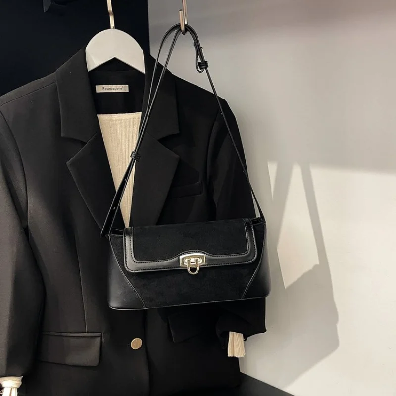 حقيبة كروس نسائية فاخرة مصنوعة من الجلد الطبيعي تتميز بكلاسيكي شعبي أنيق وراقي #5