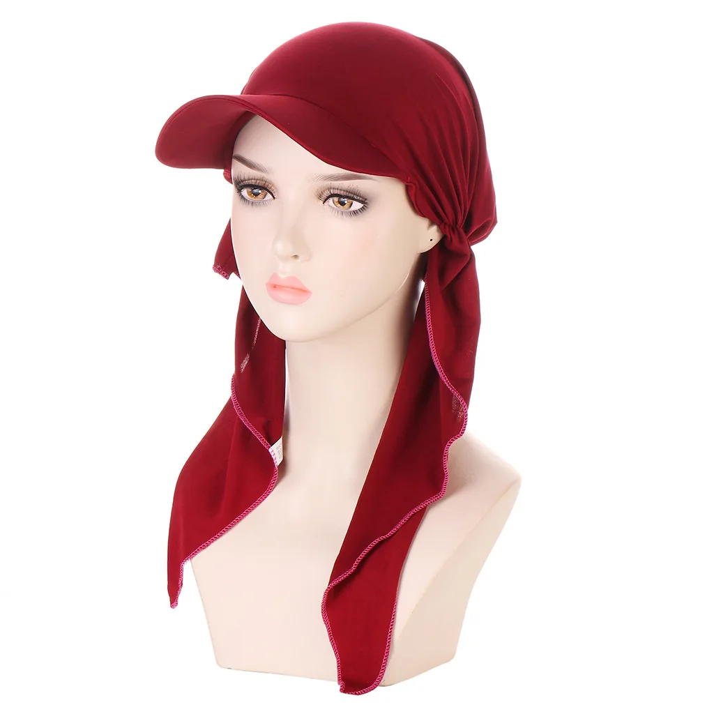 Soft Modal Inner Hijab Caps musulmano Stretch Turban Cap islamico Underscarf Bonnet Hat fascia femminile Turbante berretto da baseball