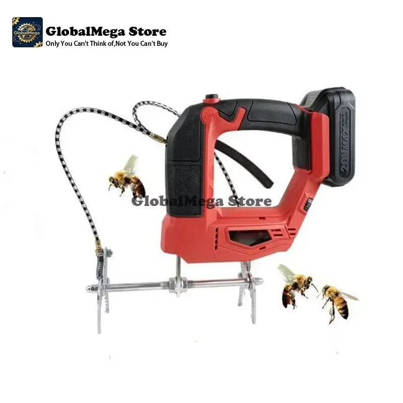 2026 Latest Rechargeable Bee Shaking Machine Beekeeping Tool Hive Frame Vibrator Portable Bee Remover Bee Swarm Control