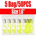 50 piezas amarillas talla 10