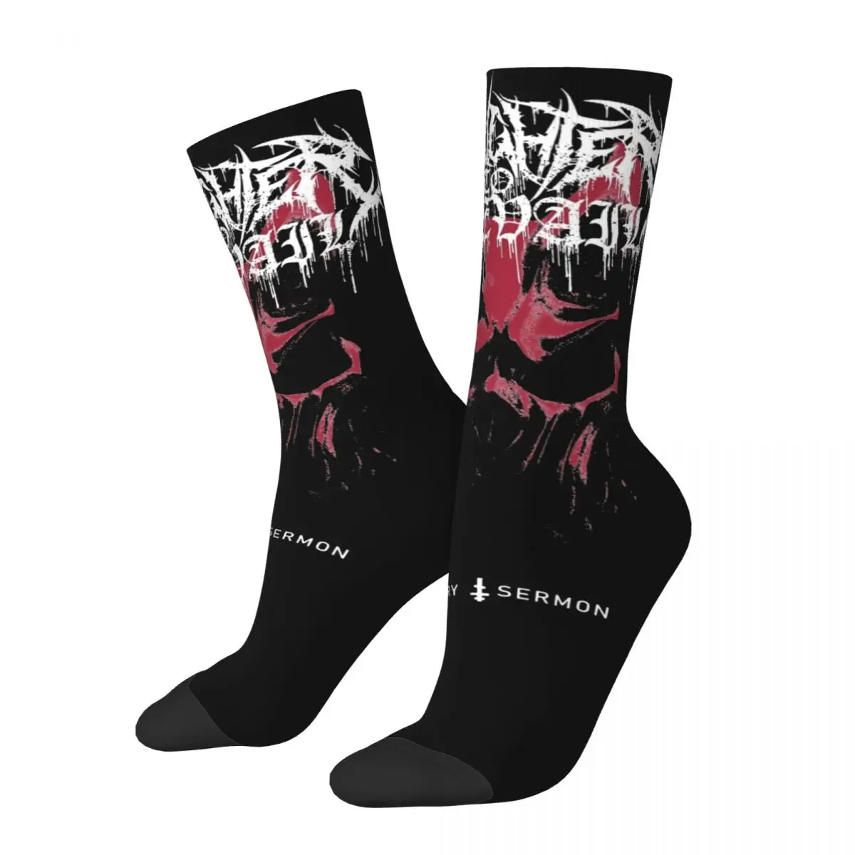 Harajuku Unisex Band SLAUGHTER TO PREVAIL MISERY SERMON Socks Stuff Sports Socks Comfortable Best Gifts