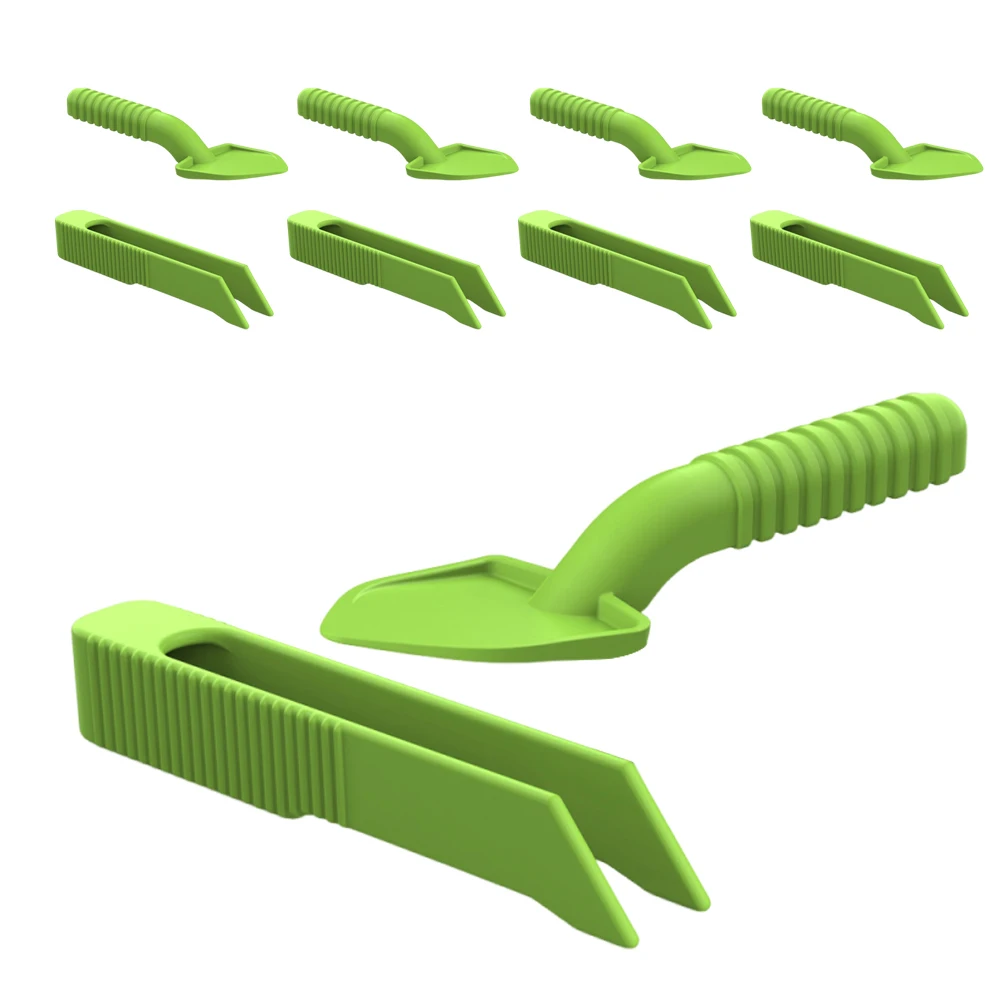 

5 Set Reptile Cleaning Tools Lightweight Efficient Waste Removal Aquarium Tweezers Feeding Tongs Bearded Dragon Scoop