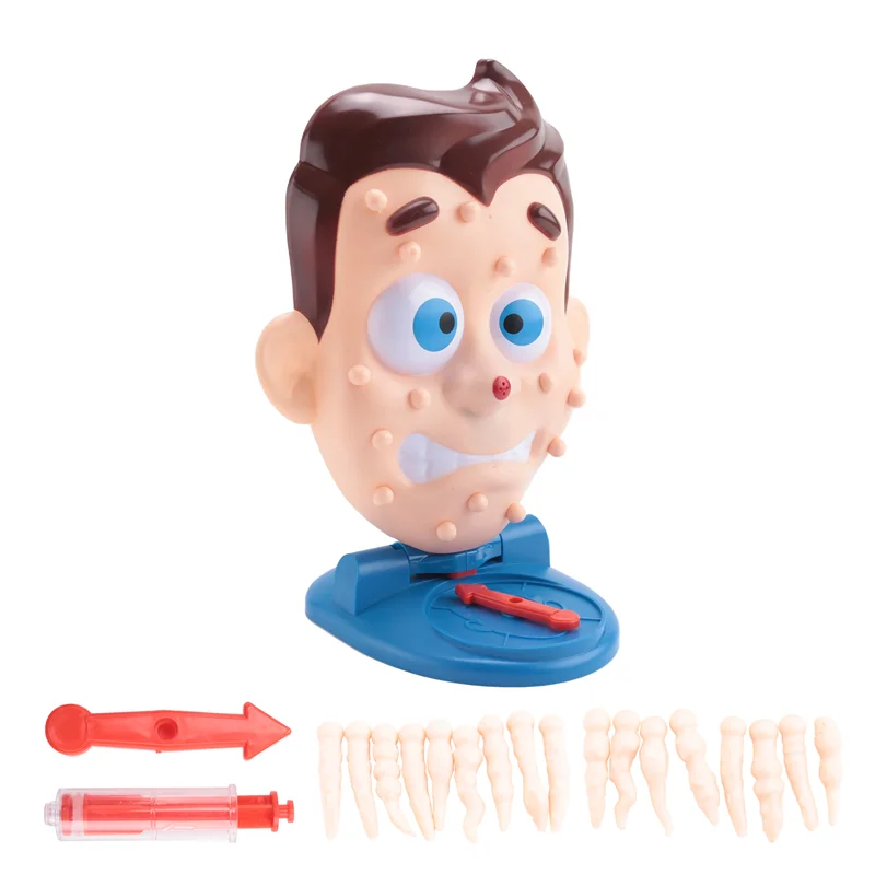 

ABUM-Новинка, имитирующая форма лица, сжимающая прыщи, прыщи, настольная игра для родителей и детей, забавные семейные игры для вечеринок