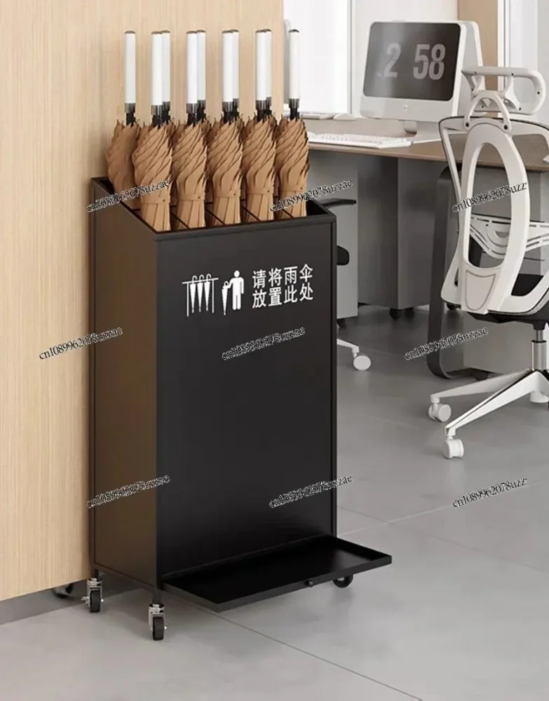 Large Capacity Umbrella Storage Cabinet Practical Long Umbrella Arrangement Rack For Business Use