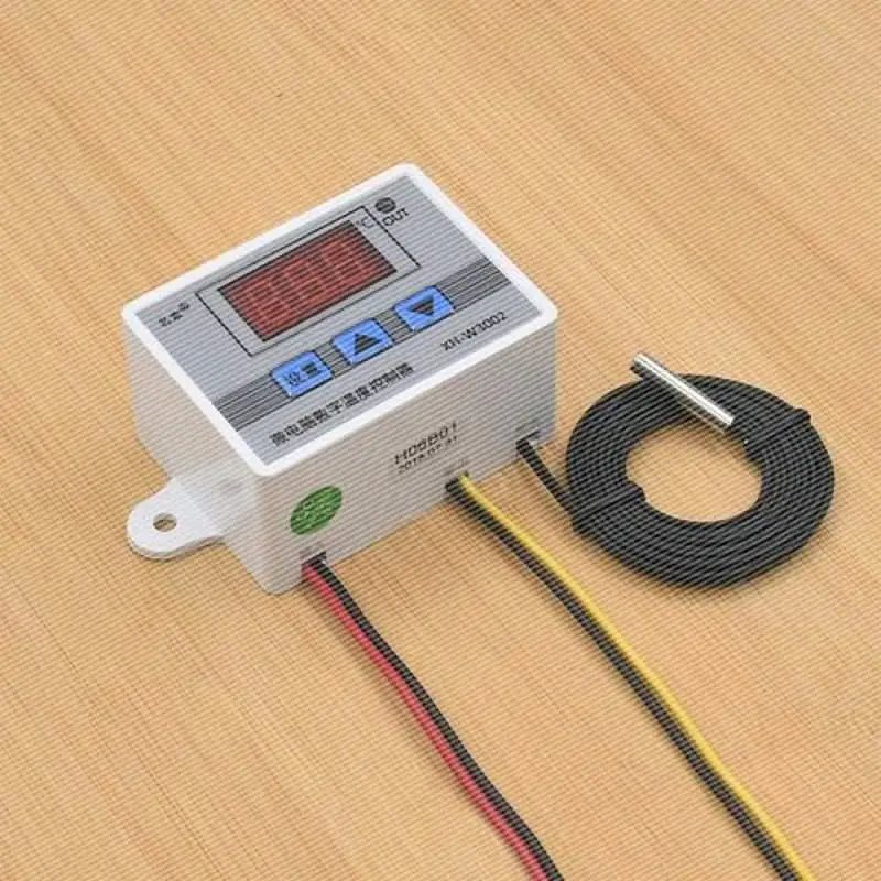 Mini Digital Temperature Controller 110V-220V 1500W Thermostat Regulator Heating Cooling Control Thermoregulator Sensor