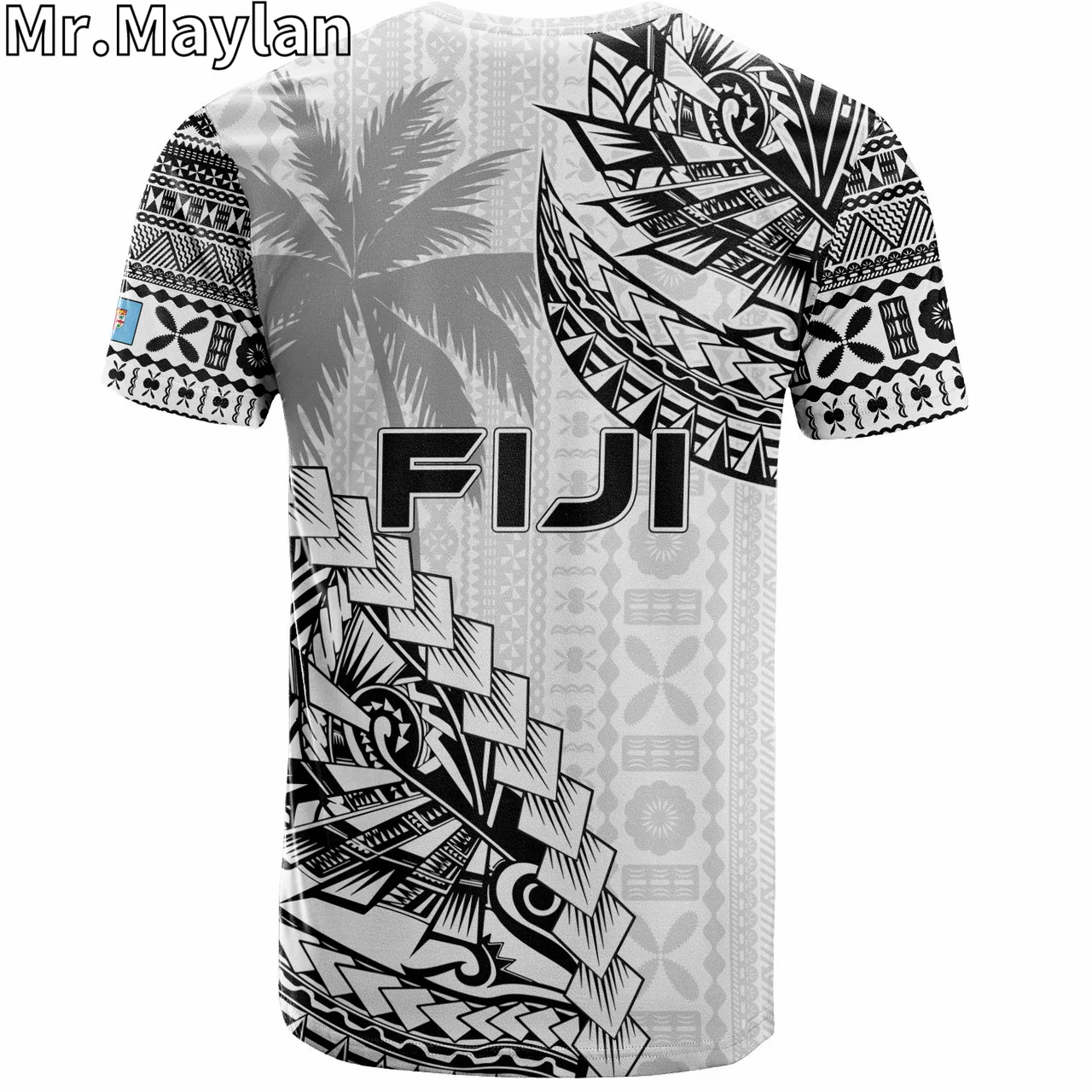 Custom 3D Fiji Polynesian Hawaii T-Shirt Flying Fijians Polynesian Tribal Tattoo Tshirt Men Women Streetwear Unisex Tee Tops