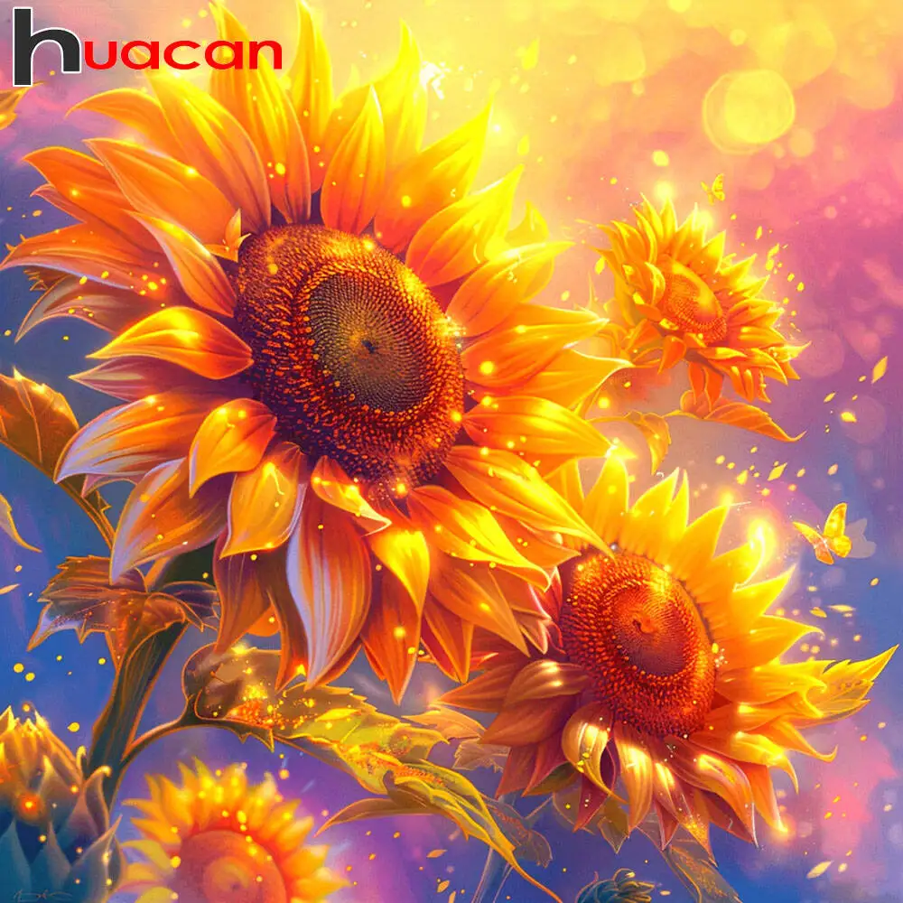 Huacan 2025, neue Kollektion, Diamant-Gemälde, Delphin, Himmel, Diamant-Stickerei, Meer, Sonnenuntergang, Mosaik, Kunst, Dekoration, Gemälde