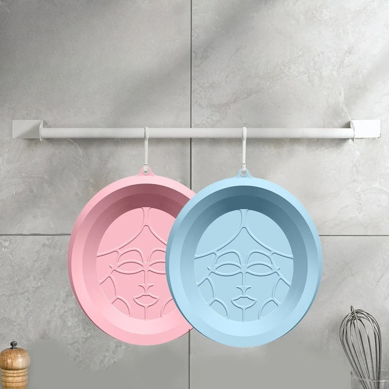 1PCS Collapsible Silicone Face Ice Bath Tray Cold Therapy For Facial Puffiness Portable Cryo Skin Travel Beauty Bowl Facial Tool