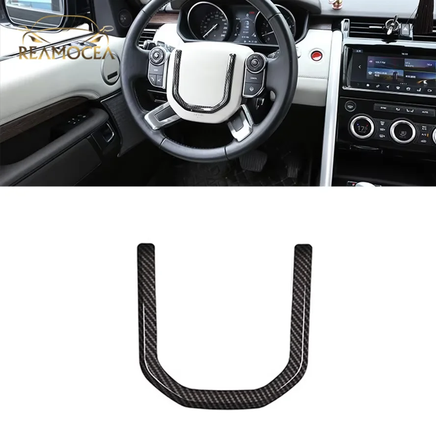 

Reamocea 1 шт. накладка на руль, молдинг, накладка на головку переключения передач, внутренняя наклейка для Land Rover Range Rover Sport 2014-2017