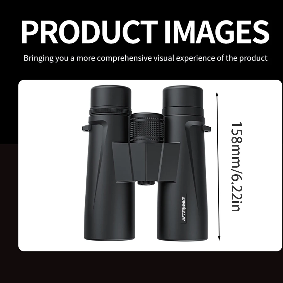 Professional Binoculars 10x42 Telescope Long Range High Quality Waterproof Fmc Coating Outdoor Camping Bird watching Tr