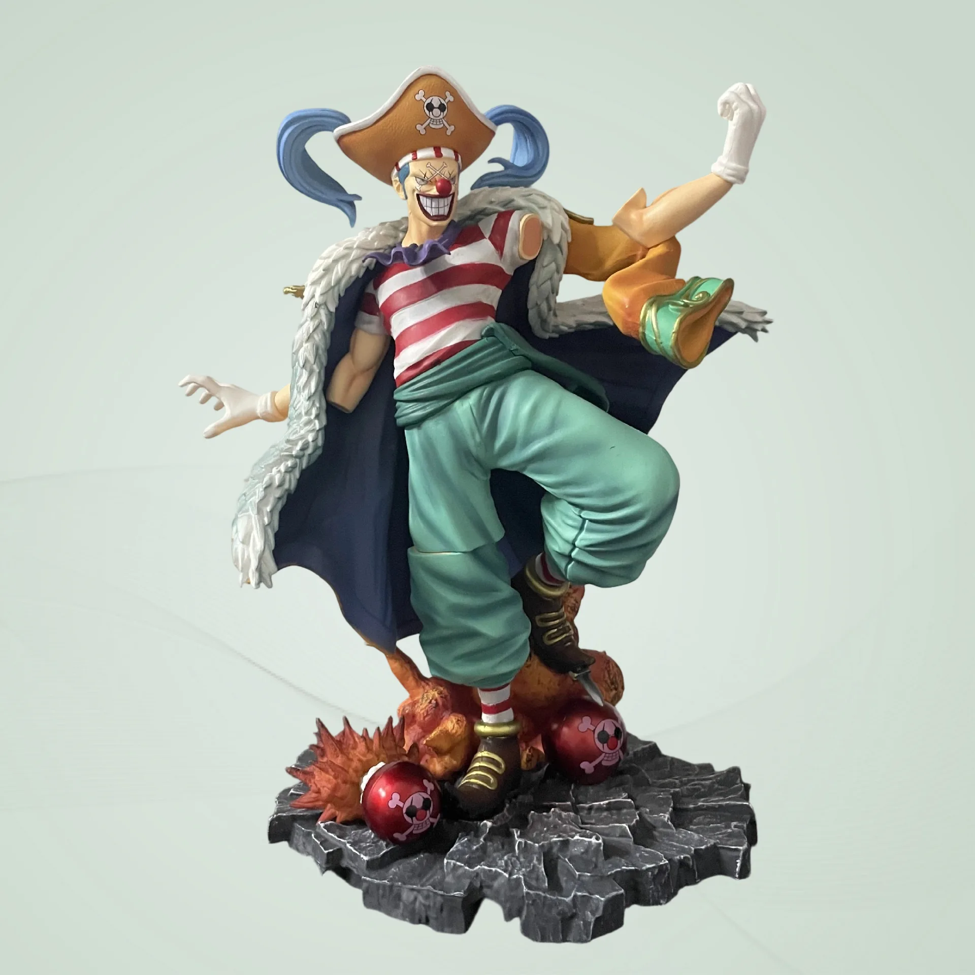 

Цельная аниме-фигурка Gk Shichibukai, багги, клоун, экшн-фигурка, Коллекционная модель игрушки для фанатов, украшение для рабочего стола
