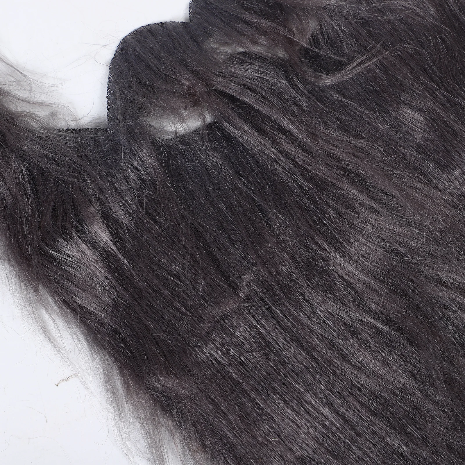 Barba falsa realista, disfraz de pelo Facial blanco, suministros para fiesta de Halloween, bigote para anciano, accesorio de broma divertido, 3 uds.