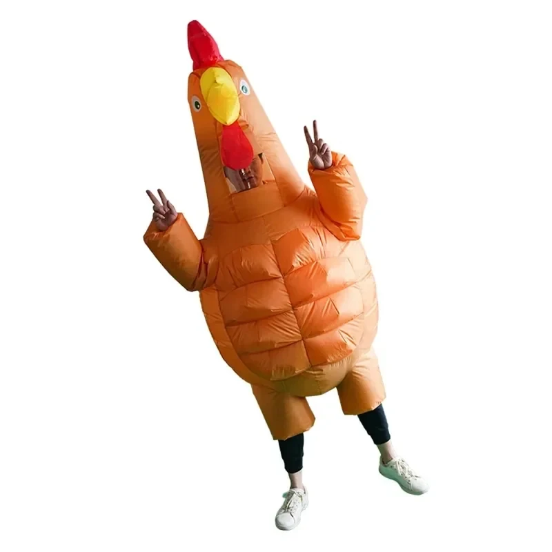 

ABC123Abs Pineapple Chicken Halloween For Women Cosplay Fancy Dress Rooster Costumes Hen Christmas s,3'f.5;j.8