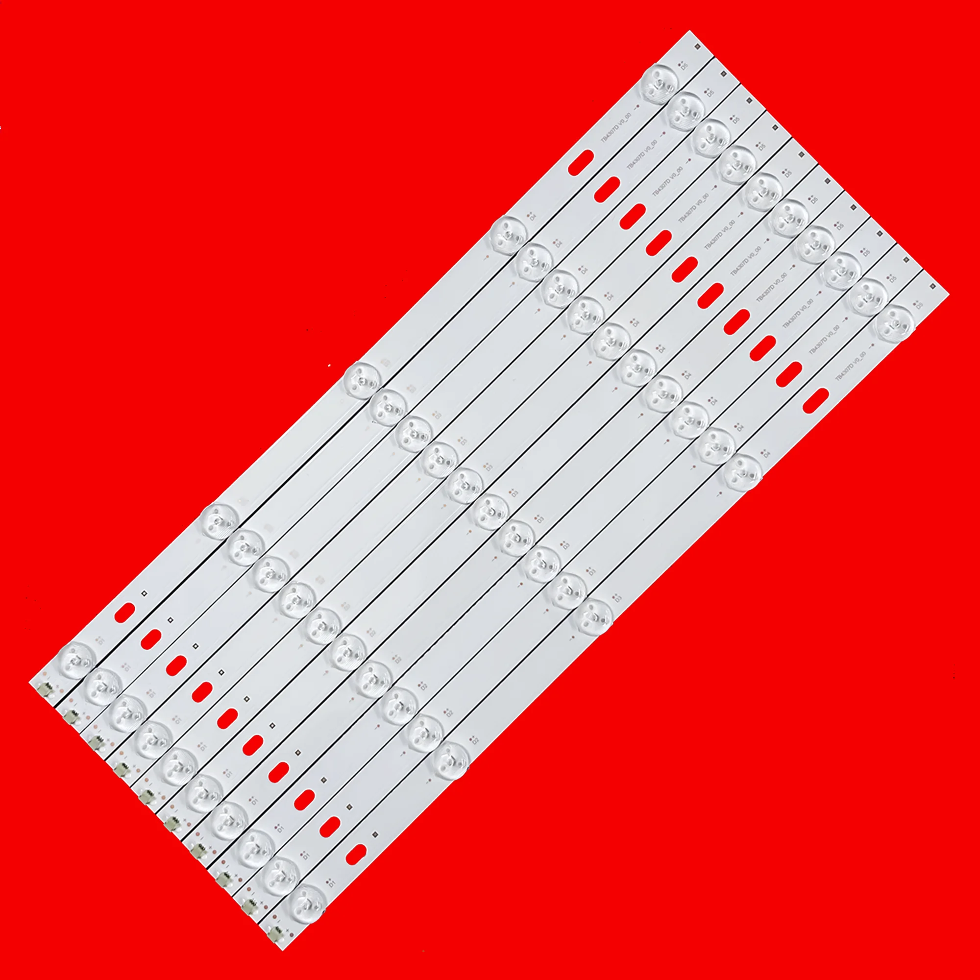 

Светодиодная лента подсветки для MT43W-267C3 MT43W-26723 MT43W-861A3 TB4307D V0_00 EX-43S04E01-2B753