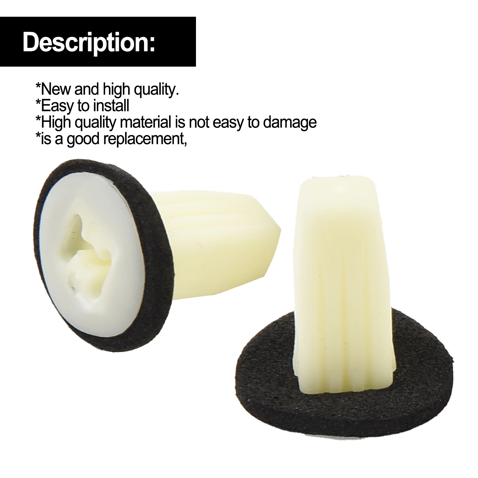 2PCS Rear Lamp Retainer Clips Replacement Parts For Ford Focus MK2 04 - 11 Automotive Fastener Accessories