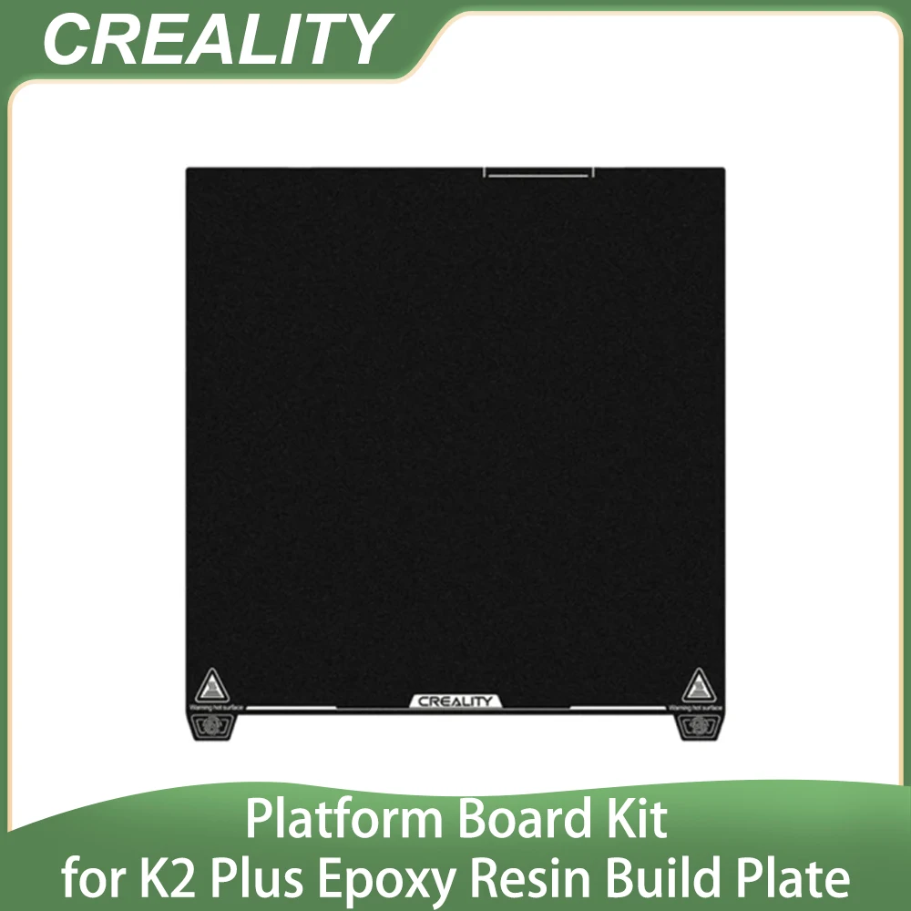

Creality 3D Printer Accessories K2 Plus Epoxy Resin Build Plate Excellent Adhesion High Flatness 370 x 370mm Wear Resistance