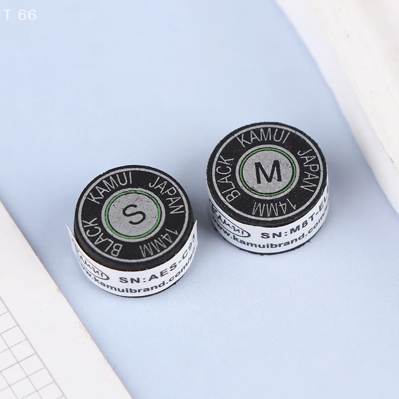 1 unidad de cabezas de billar de 14mm, cabezas duras y suaves SS/S/M/H, cabezas multicapa, cabeza de taco de nueve bolas profesional de lujo de oro negro