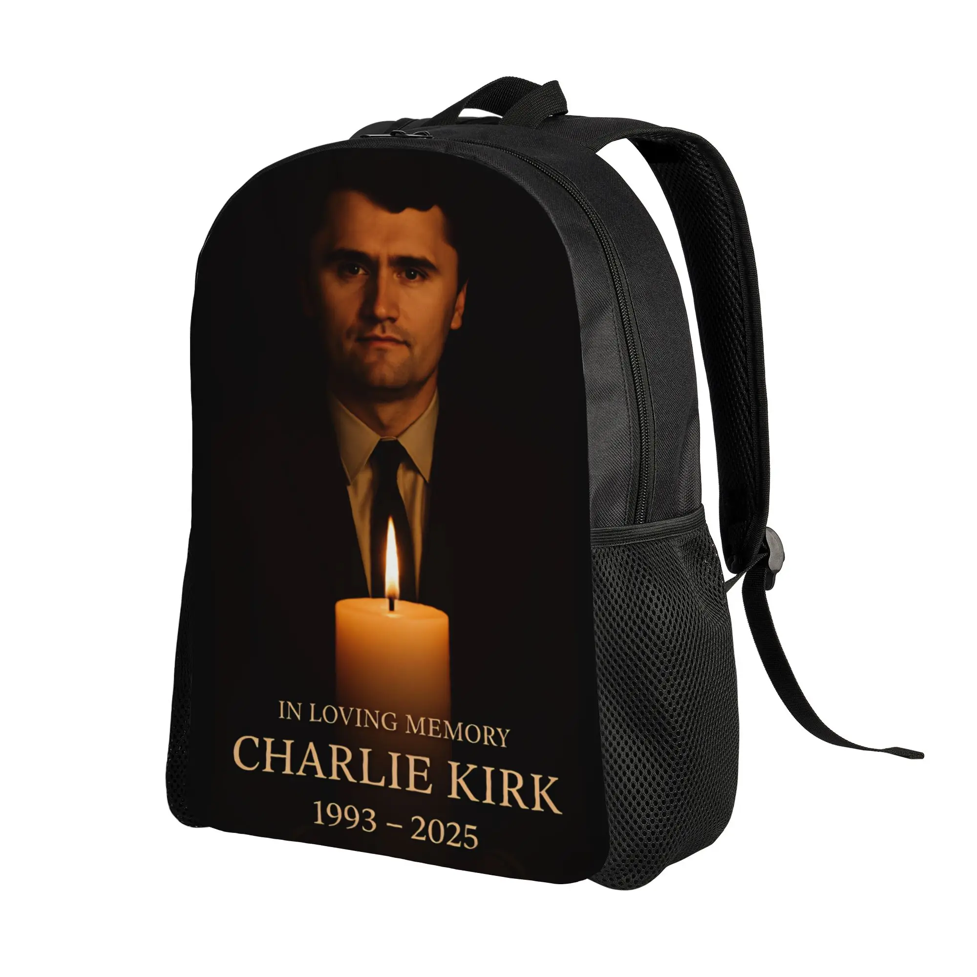 Rest in Peace Charlie Kirk Legends Backpack  Outdoor Backpacks Girl Colorful Lightweight School Bags Streetwear Rucksack