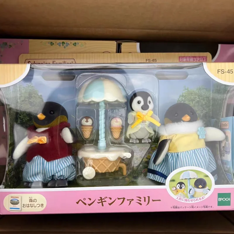 

Горячая новинка: Оригинальные фигурки Sylvanian Families из серии «Семья пингвинов» — Пингвинёнок и коляска-каталка. Идеальный подарок для девочки на день рождения.