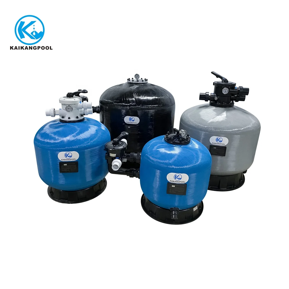 China Top Mount Swimming Pool Silica Sand Filter Equipment For Pool Filtration And Circulation System