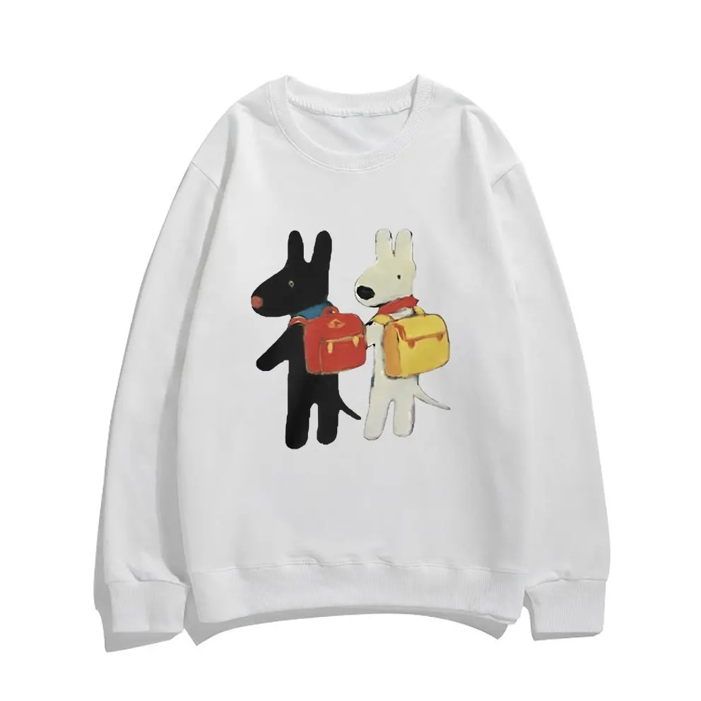 Gaspard and Lisa Best Friend Afterschoo Baby Graphic Sweatshirt Men Women Vintage Casual Pullover Male Funny Cartoon Pullovers