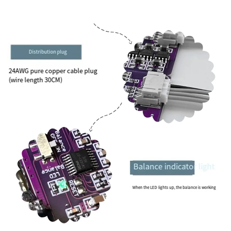 

Advanced 3 Series Battery Protection Board Lithium Protection Board Ternary With Active Balanced Charge Protection