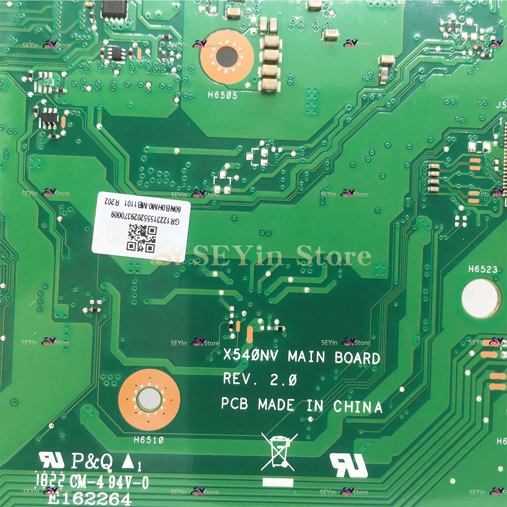 Mainboard X540NV X540N D540NV F540NV A540NV R540NV X580NV Laptop Motherboard N3350 N3450/N4200 920MX/V2G RAM-4GB/8GB