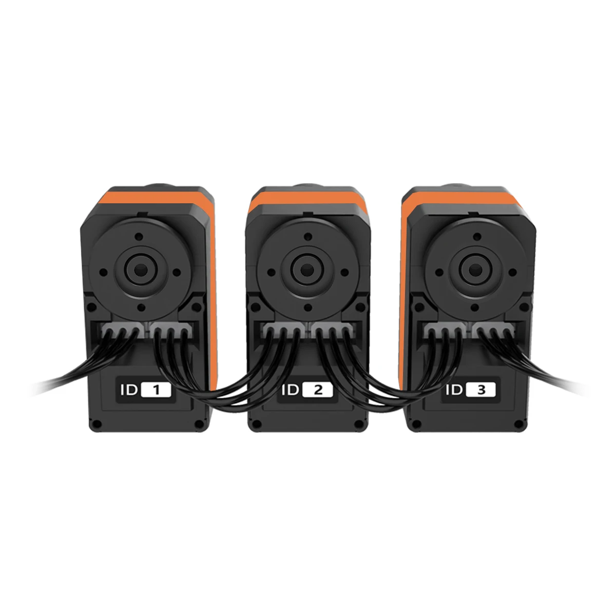HX-35HM Serial Bus Servo Motor with 360 Degrees Magnetic Encoder Double Shaft 35KG Strong Torque and Data Feedback Function