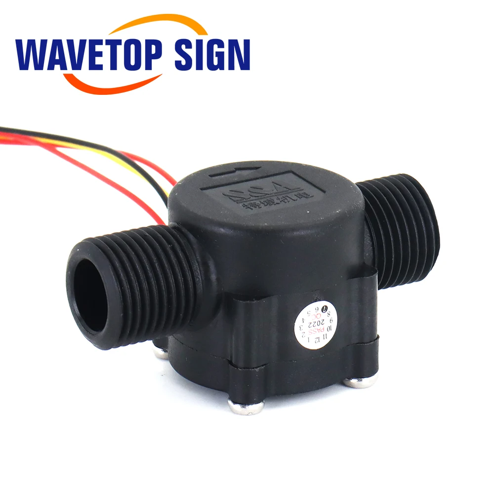 WaveTopSign S & A sensore flussostato acqua HL-12 per refrigeratore d'acqua S & A per macchina per incisione e taglio Laser CO2