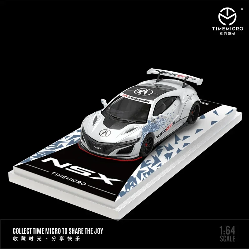 Time Micro 1:64 NSX-GT3 Linited999 Diecast Model Car